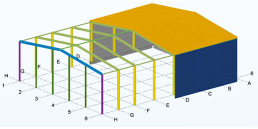 stiffened frame